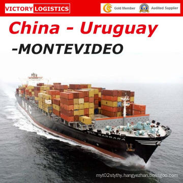 Ocean Shipment Shipping to Montevideo, Uruguay with Cheap Shipping Cost